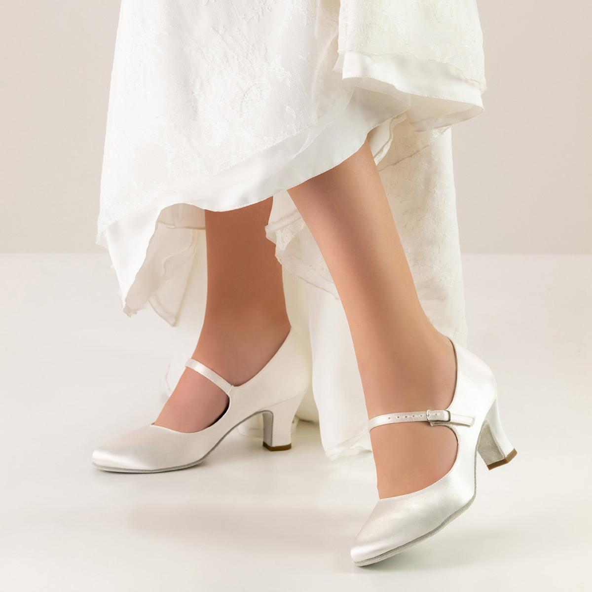 Werner Kern Damen Tanzschuhe Ashley 6 - Farbe: Weiß - Größe: UK 9