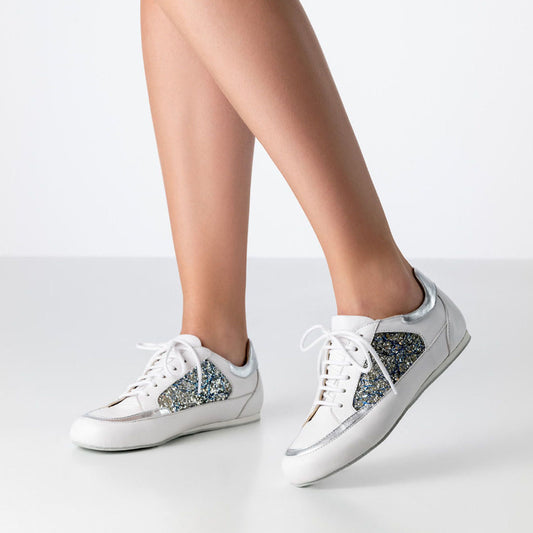 Werner Kern Damen Sneaker Tanzschuhe Carol Weiß