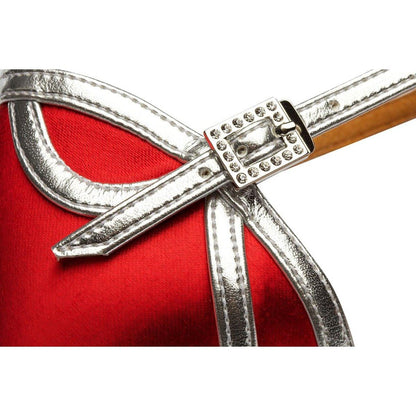 Supadance Damen Tanzschuhe 1073 - Farbe: Rot - Weite: Weit - Absatz: 2,5" Stiletto - Größe: UK 6,5