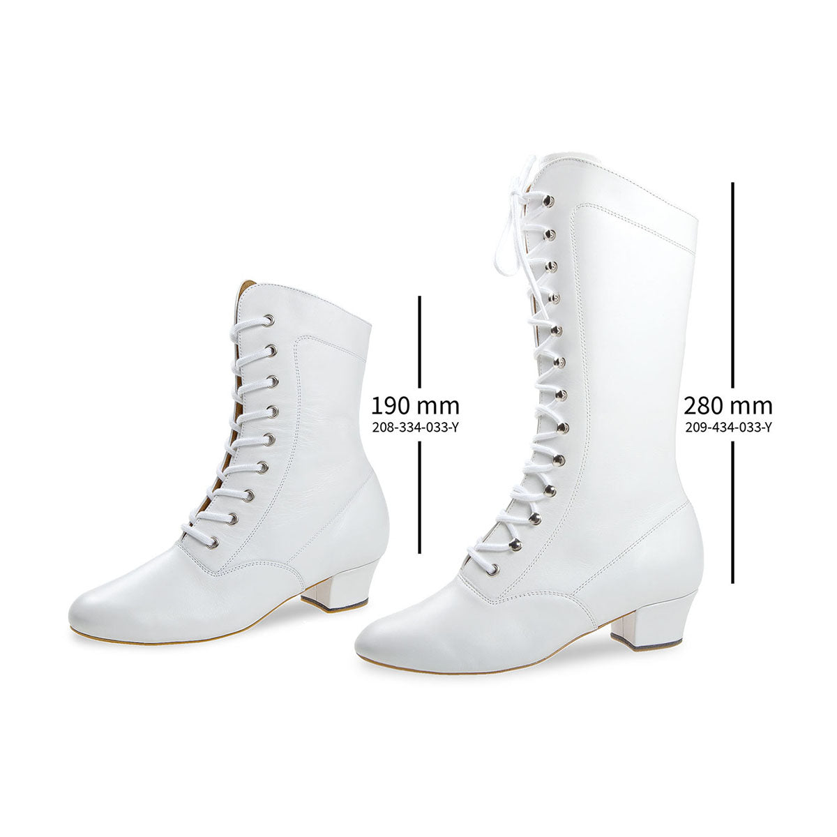 Diamant Damen Garde Tanzstiefel 209-434-033-Y