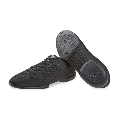 Diamant Unisex Split-Sole Dance Sneakers TUNE Black