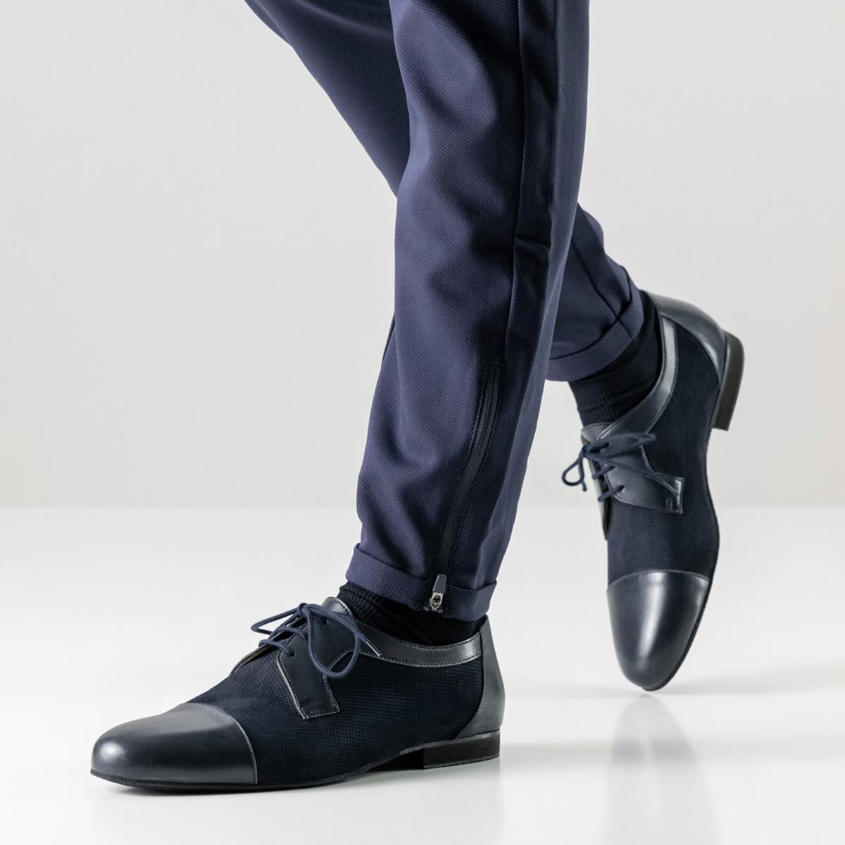 Werner Kern Herren Tanzschuhe 28049 Treviso - Farbe: Dunkelblau - Größe: UK 10