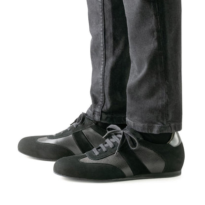 Werner Kern Herren Sneaker Tanzschuhe Bari Schwarz