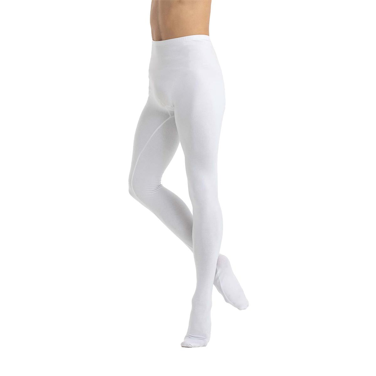 Intermezzo Herren Ballett Strumpfhosen 5338 Pantalpie - Farbe: Weiß (001) - Größe: S