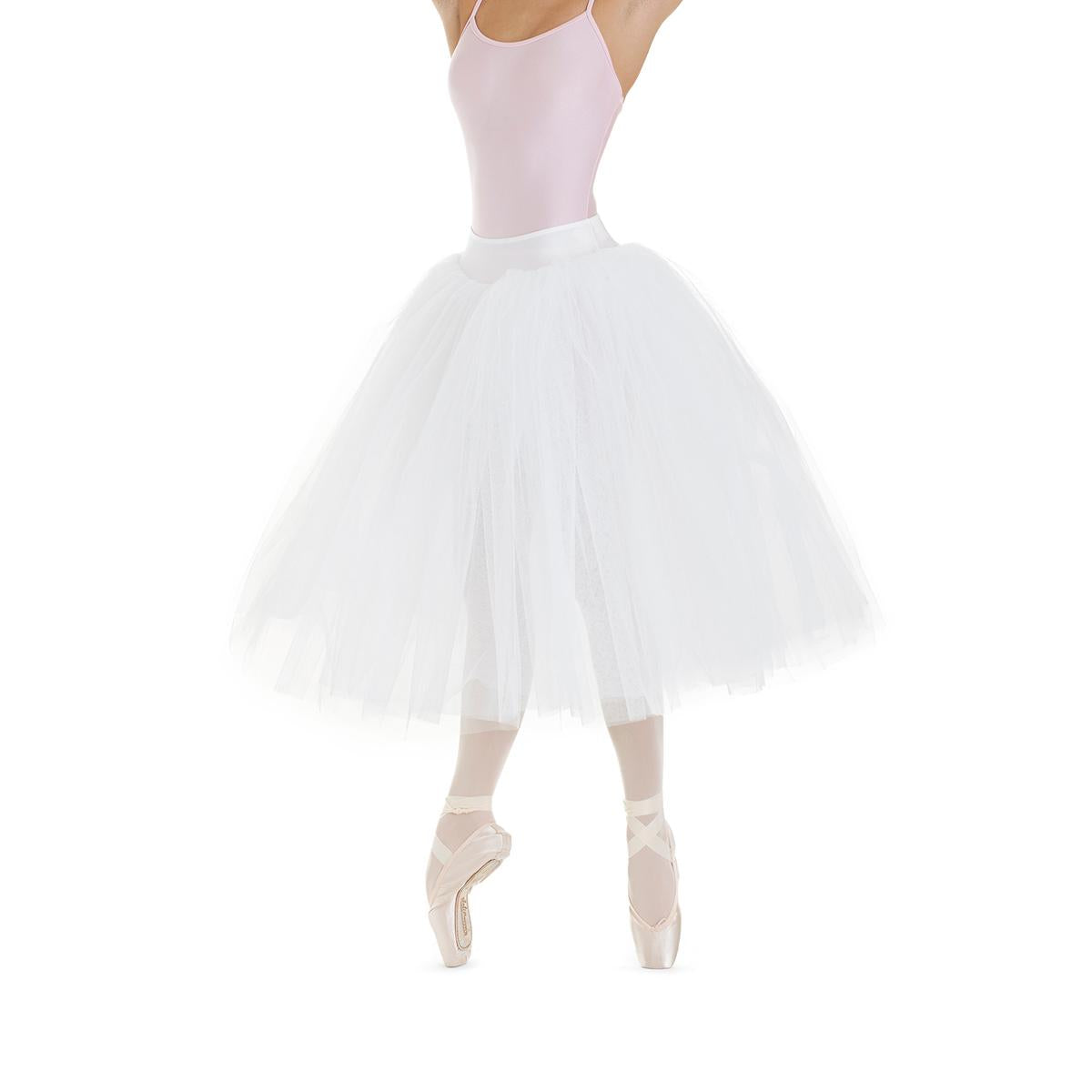 Intermezzo Damen Ballett Romantik Tutu 7846 Falsliprom - Farbe: Weiß (001) - Größe: XXL