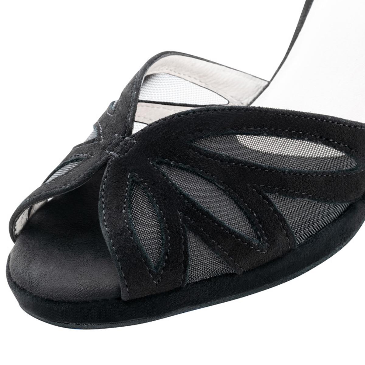 Anna Kern Damen Tanzschuhe 930-80 - Farbe: Schwarz - Größe: UK 4,5