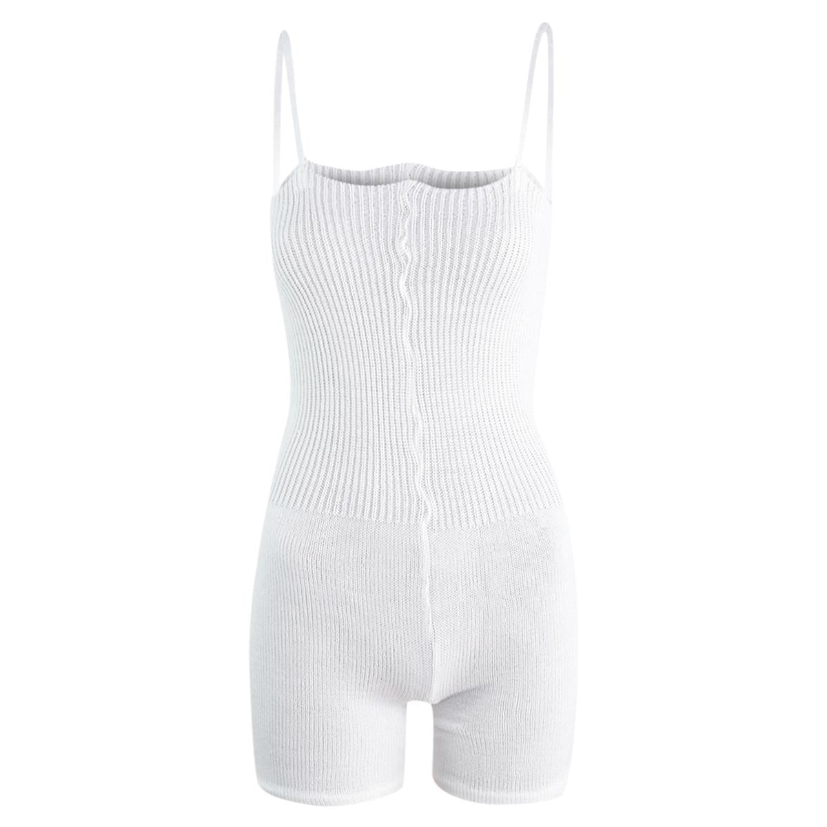 Intermezzo Damen Aufwärmanzug kurz 4587 Skinlegshort - Farbe: Weiß (001) - Größe: M