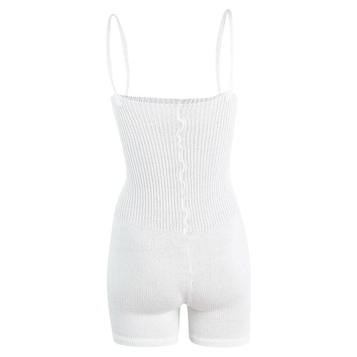 Intermezzo Damen Aufwärmanzug kurz 4587 Skinlegshort - Farbe: Weiß (001) - Größe: M