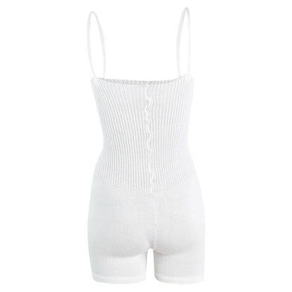 Intermezzo Damen Aufwärmanzug kurz 4587 Skinlegshort - Farbe: Weiß (001) - Größe: M
