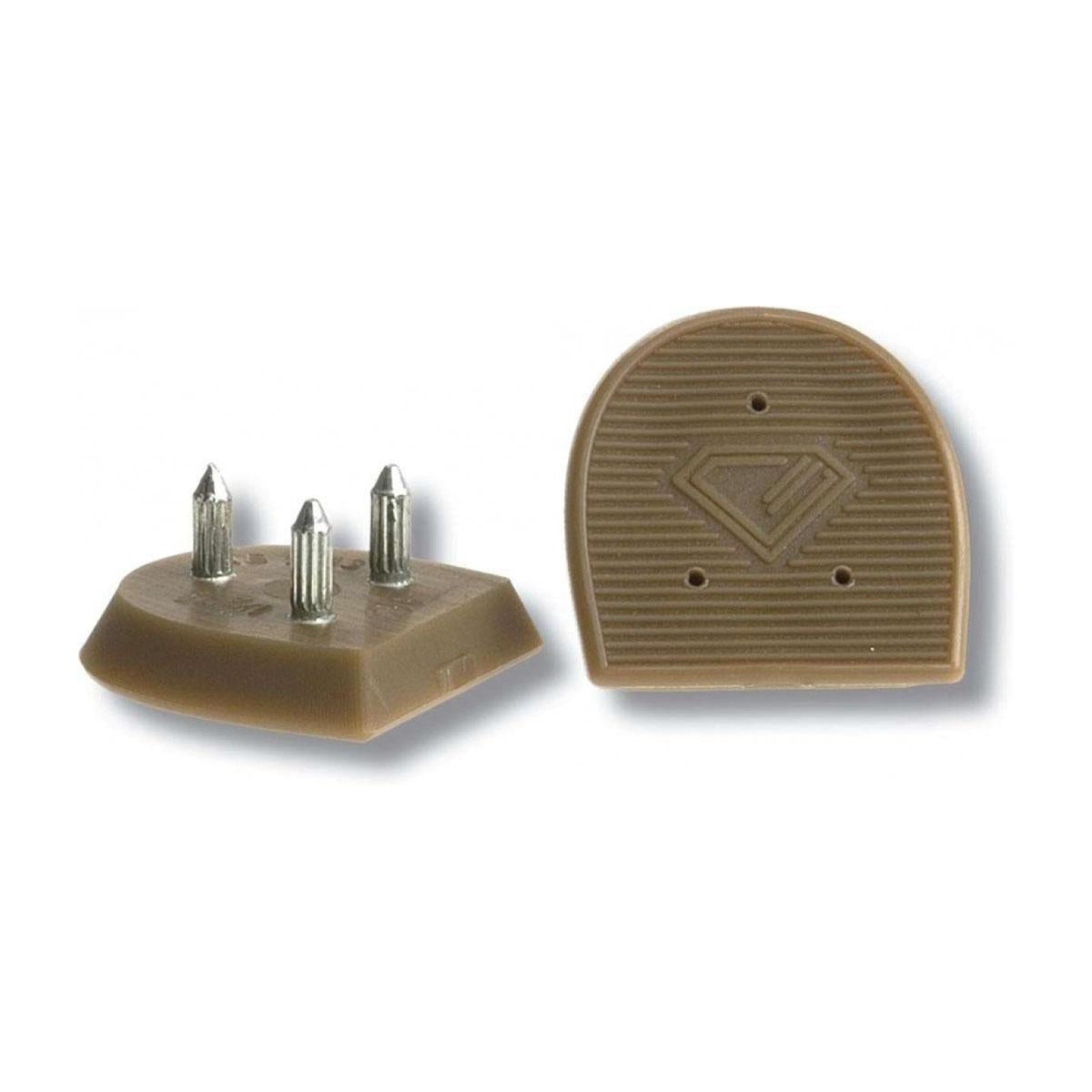 Diamant Austausch Absatzflecke - Style: Spanish - Farbe: Beige