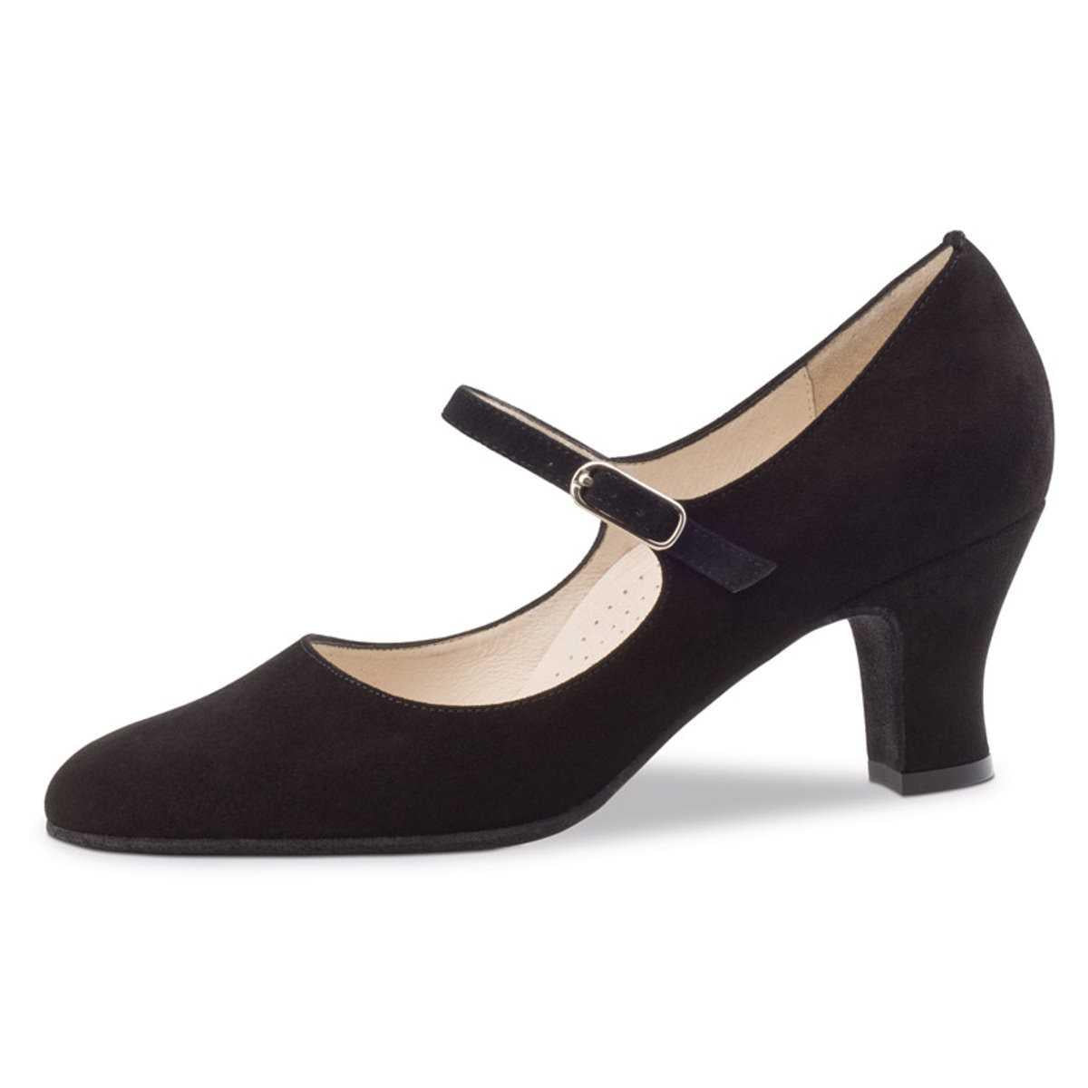 Werner Kern Damen Tanzschuhe Ashley 6 - Farbe: Schwarz - Größe: UK 1,5