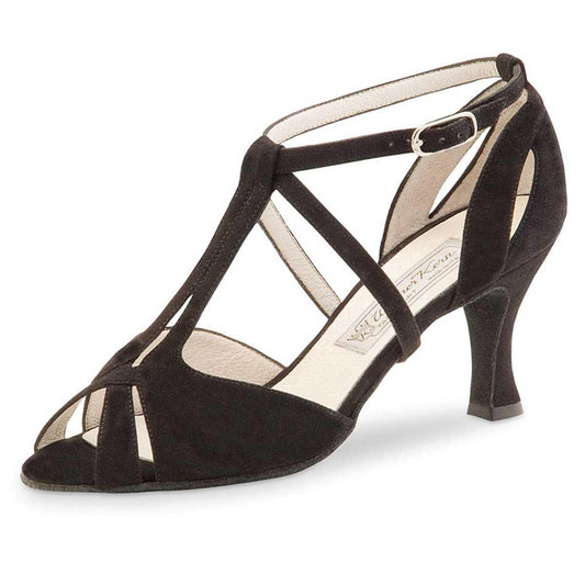 Werner Kern Damen Tanzschuhe Francis 6,5 - Farbe: Schwarz - Größe: UK 7,5