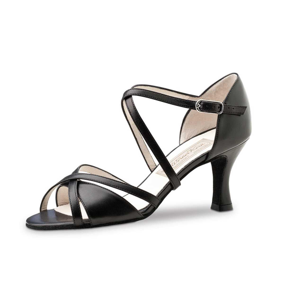 Werner Kern Damen Tanzschuhe July 6,5 - Farbe: Schwarz - Größe: UK 9