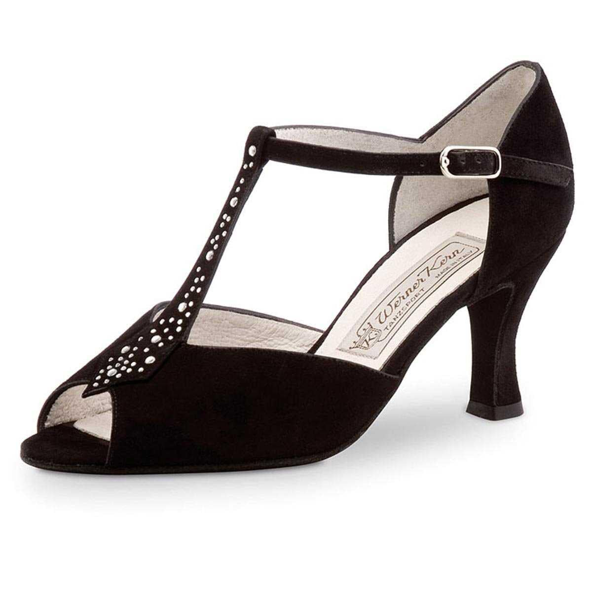 Werner Kern Damen Tanzschuhe Claudia 6,5 Schwarz - Größe: UK 8,5