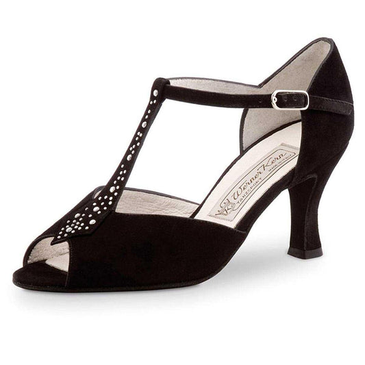 Werner Kern Damen Tanzschuhe Claudia 6,5 Schwarz - Größe: UK 8,5