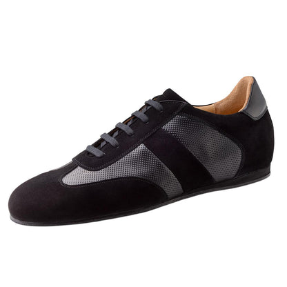 Werner Kern Herren Sneaker Tanzschuhe Bari - Farbe: Schwarz - Größe: UK 13