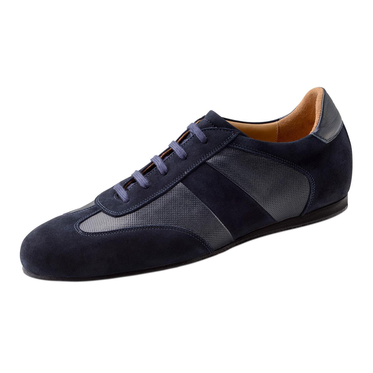 Werner Kern Herren Sneaker Tanzschuhe Bari - Farbe: Blau - Größe: UK 13