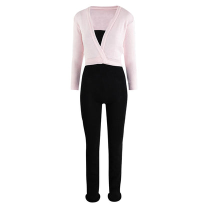 Intermezzo Damen Aufwärmanzug lang 4588 Skinlegrec - Farbe: Schwarz (037) - Größe: L