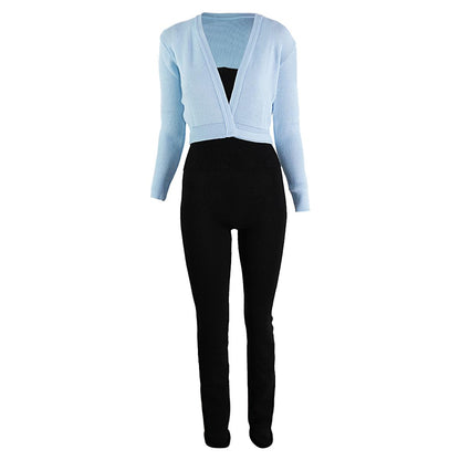 Intermezzo Damen Aufwärmanzug lang 4588 Skinlegrec - Farbe: Schwarz (037) - Größe: S