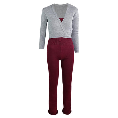 Intermezzo Damen Aufwärmanzug lang 4588 Skinlegrec - Farbe: Burgund (028) - Größe: XXL