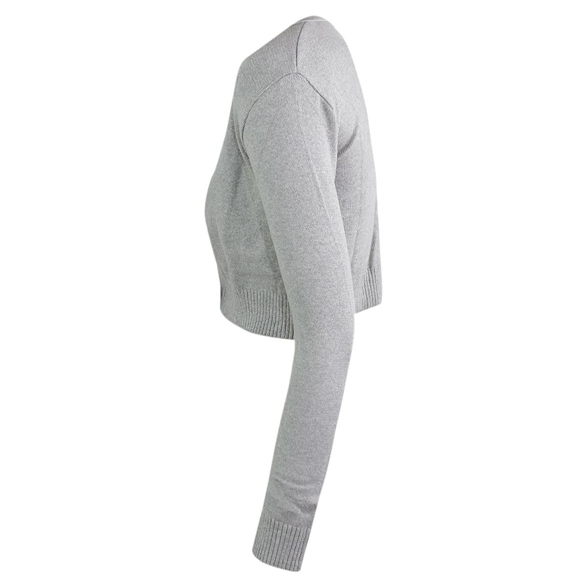 Intermezzo Damen Wickeljacke 6166 Elisurnou - Farbe: Grau (033) - Größe: XL