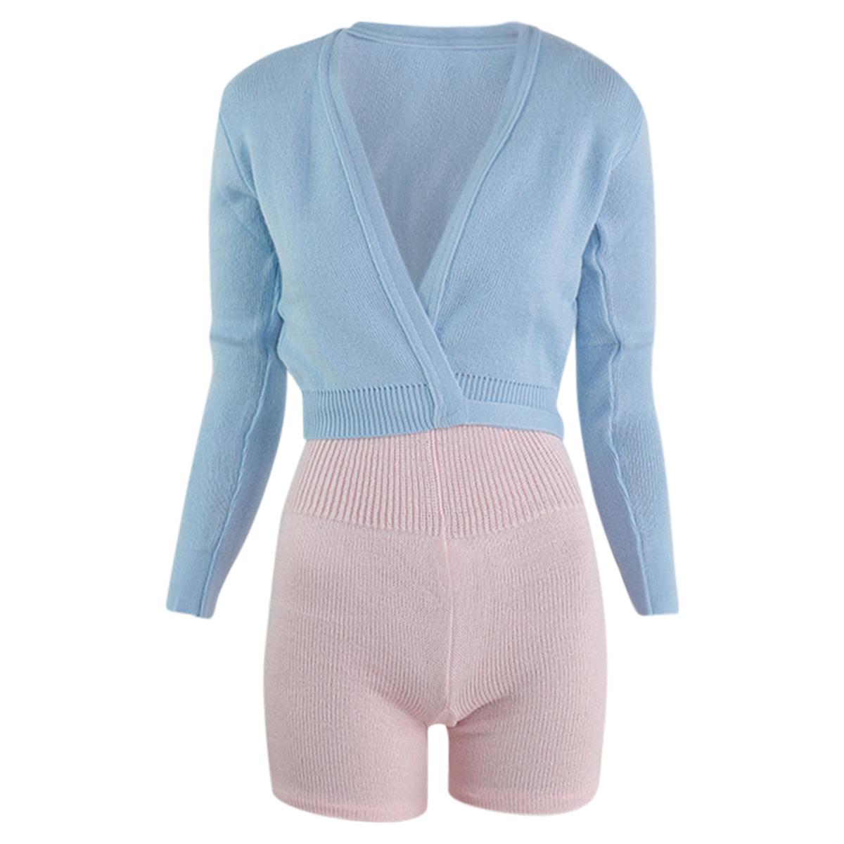 Intermezzo Damen Aufwärmanzug kurz 4587 Skinlegshort - Farbe: Rosa (007) - Größe: L