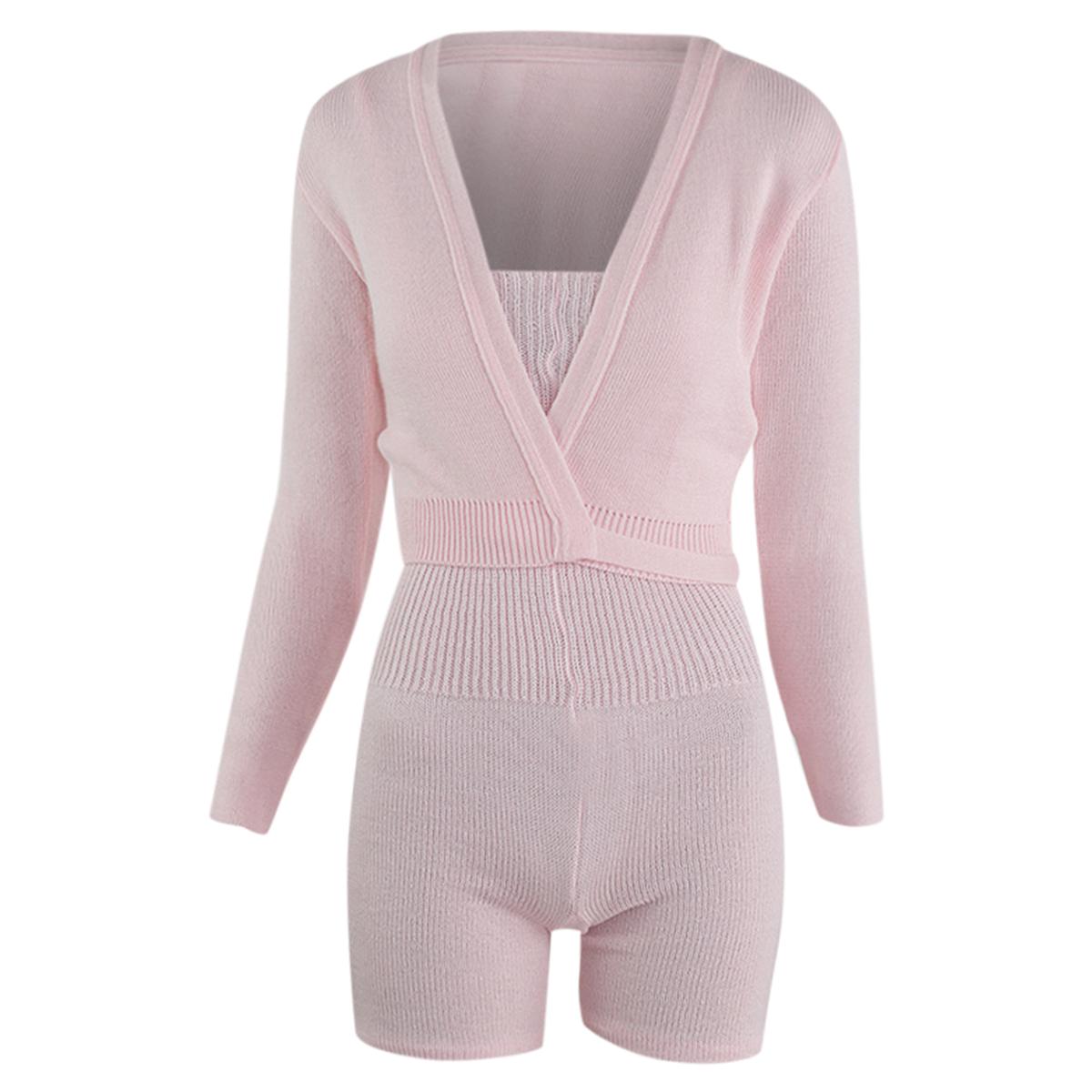 Intermezzo Damen Aufwärmanzug kurz 4587 Skinlegshort - Farbe: Rosa (007) - Größe: XXL