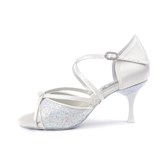 PortDance Damen Tanzschuhe PD801 Weiß