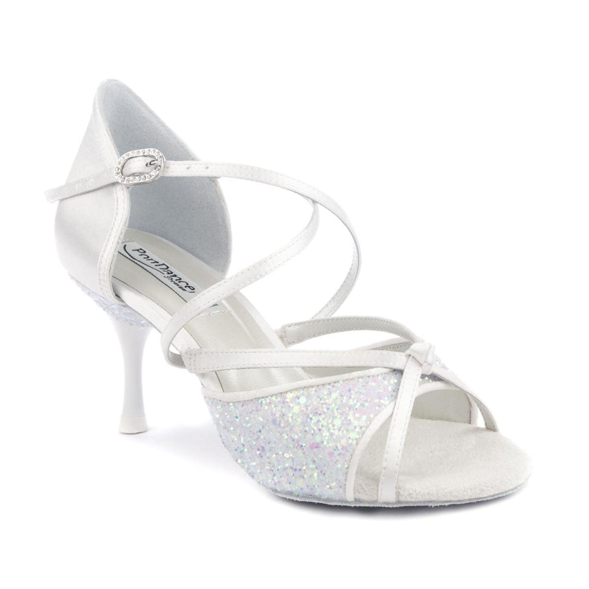 PortDance Damen Tanzschuhe PD801 Weiß
