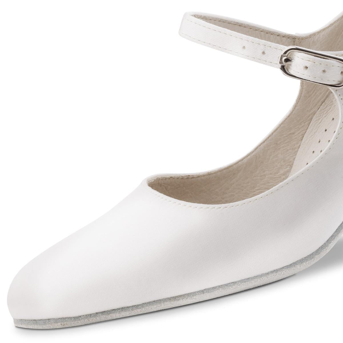 Werner Kern Damen Tanzschuhe Ashley 6 - Farbe: Weiß - Größe: UK 9