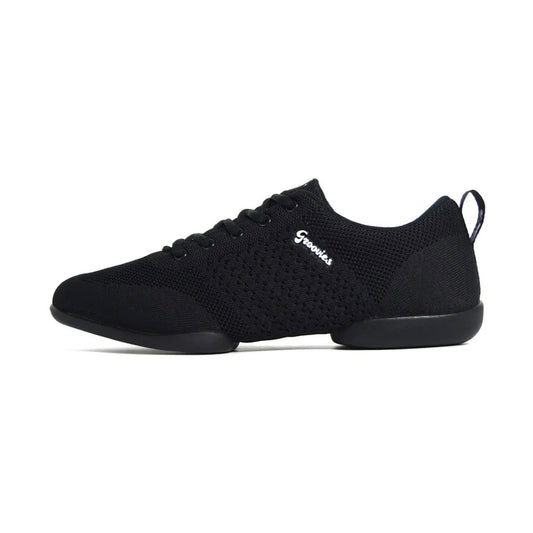 PortDance Unisex Dance Sneakers Groovies 01 Black