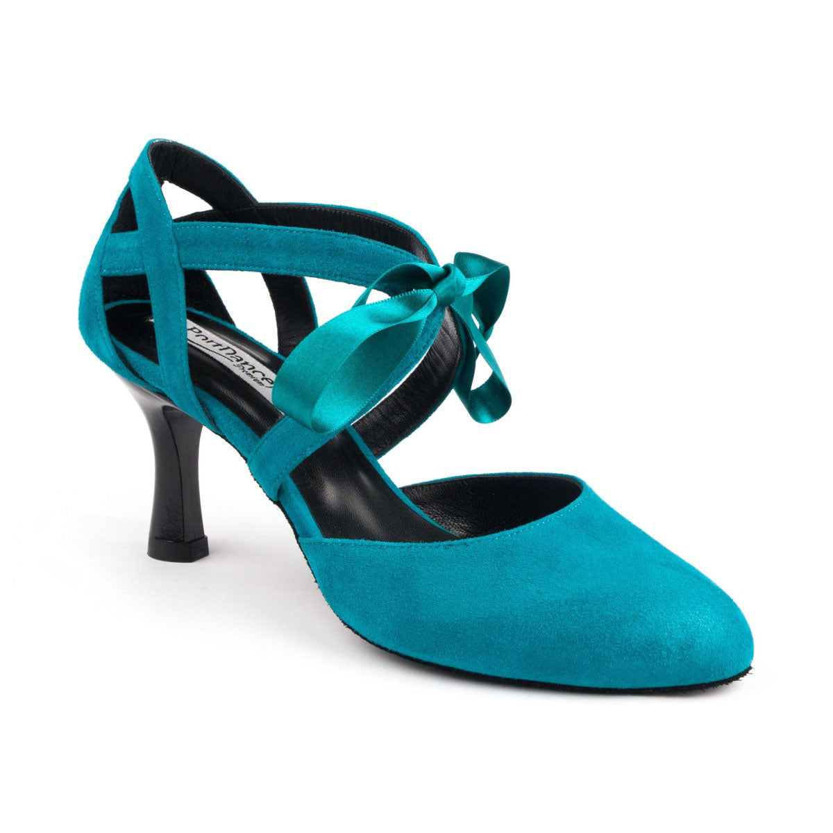 PortDance Damen Tanzschuhe PD125 Petrol