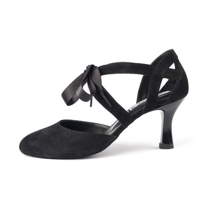 PortDance Damen Tanzschuhe PD125 Schwarz