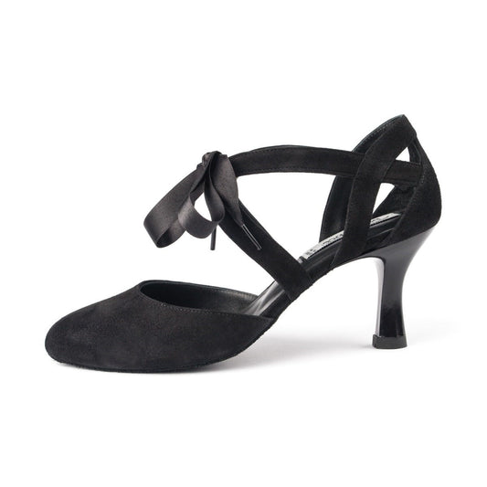 PortDance Damen Tanzschuhe PD125 Schwarz