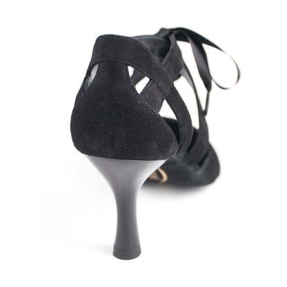 PortDance Damen Tanzschuhe PD125 Schwarz