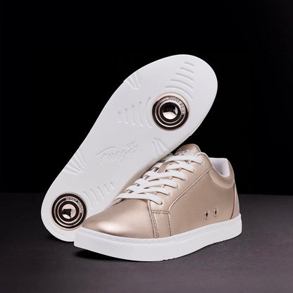Fuego Unisex Low-Top Dance Sneakers Rose Gold