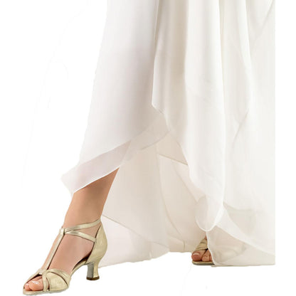 Werner Kern Damen Tanzschuhe Astrid 5,5 Perl Nude - Größe: UK 8