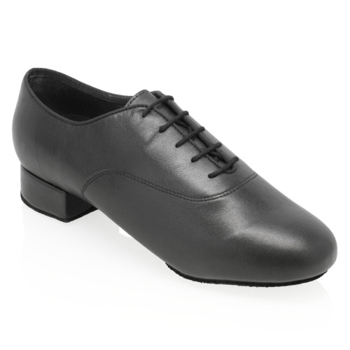 Ray Rose Men´s Dance Shoes 335 Windrush - Black Leather - Medium --Glide - Size: UK 6,5