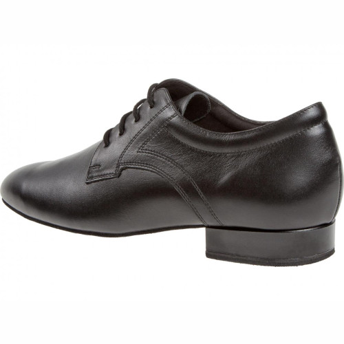 Diamant Homens Sapatos de dança 085-075-028 - Pele Preto