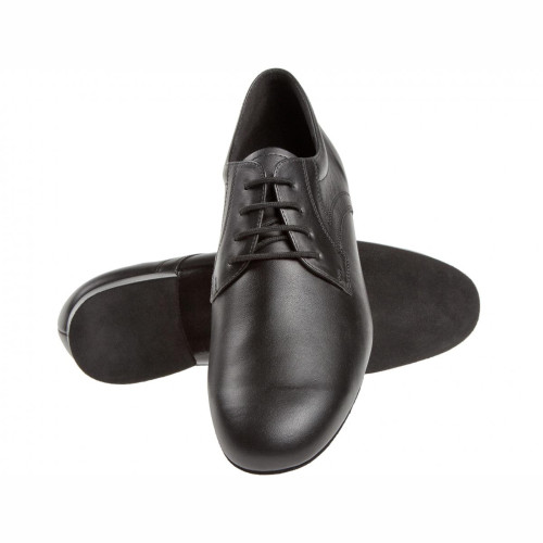 Diamant Hombres Zapatos de Baile 085-075-028 - Cuero Negro