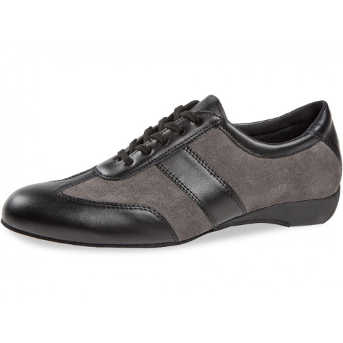 Diamant Homens Ballroom Sneakers 123-225-376 Preto/Cinza - Salto em cunha - Tamanho: UK 8