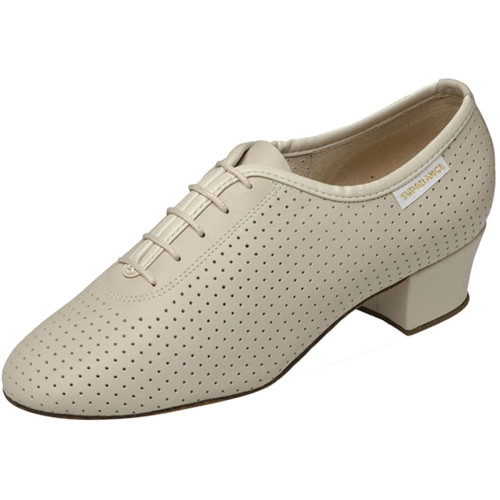 Supadance Femmes Chaussures d'Entraînement 1026 - Cuir Beige - Regular - Pointure: UK 3