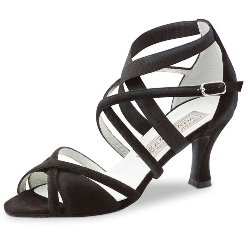 Werner Kern Damen Tanzschuhe Elsa 6,5 - Veloursleder