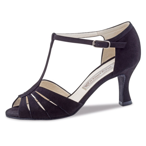 Werner Kern Damen Tanzschuhe Dalia 6,5 - Veloursleder