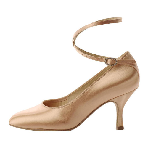 Supadance Damen Tanzschuhe 2016 - Flesh Satin - Regular Contour - Größe: UK 6,5