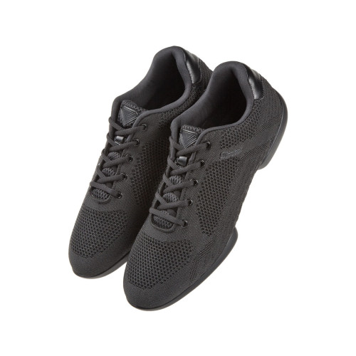 Diamant Unisex Split-Sole Dance Sneakers TUNE Black UK 5,5/EU 38,5/USM 6,5/USW 7,5