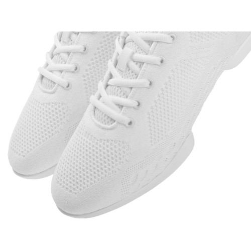 Diamant Unisex Split-Sole Dance Sneakers TUNE White