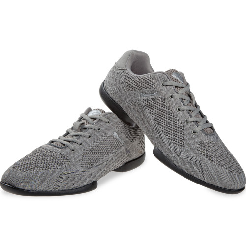 Diamant Unisex Split-Sole Dance Sneakers TUNE Light Gray