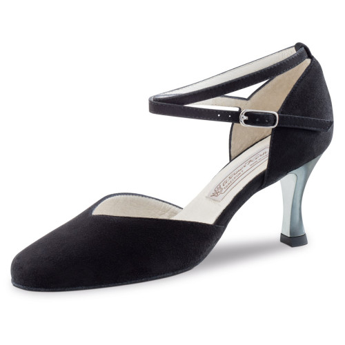 Werner Kern Mujeres Zapatos de Baile Melodie - Ante Negro 6,5 - Talla: UK 6,5