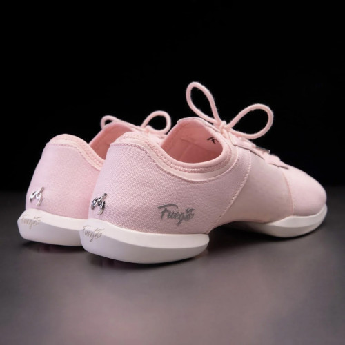 Fuego Unisex Split-Sole Dance Sneakers Pink